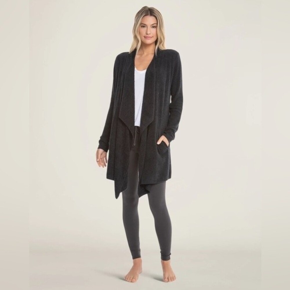 Barefoot Dreams CozyChic Lite Island Wrap in Black XXS/XS